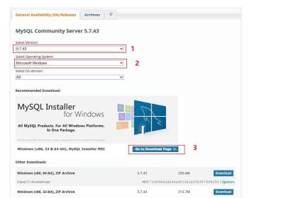 Mysql5.7.43下载及安装教程