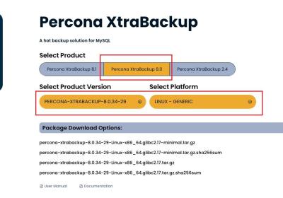 MySQL 社区开源备份工具 Xtrabackup 详解
