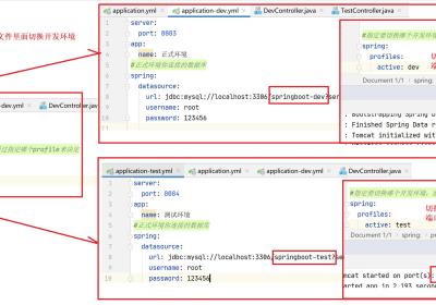 22、springboot的Profile（通过yml配置文件配置 profile，快速切换项目的开发环境）