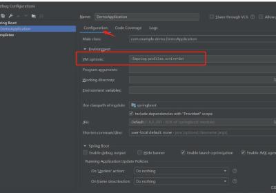 SpringBoot 学习(04):Idea 中控制启动命令的详细过程 环境区分案例