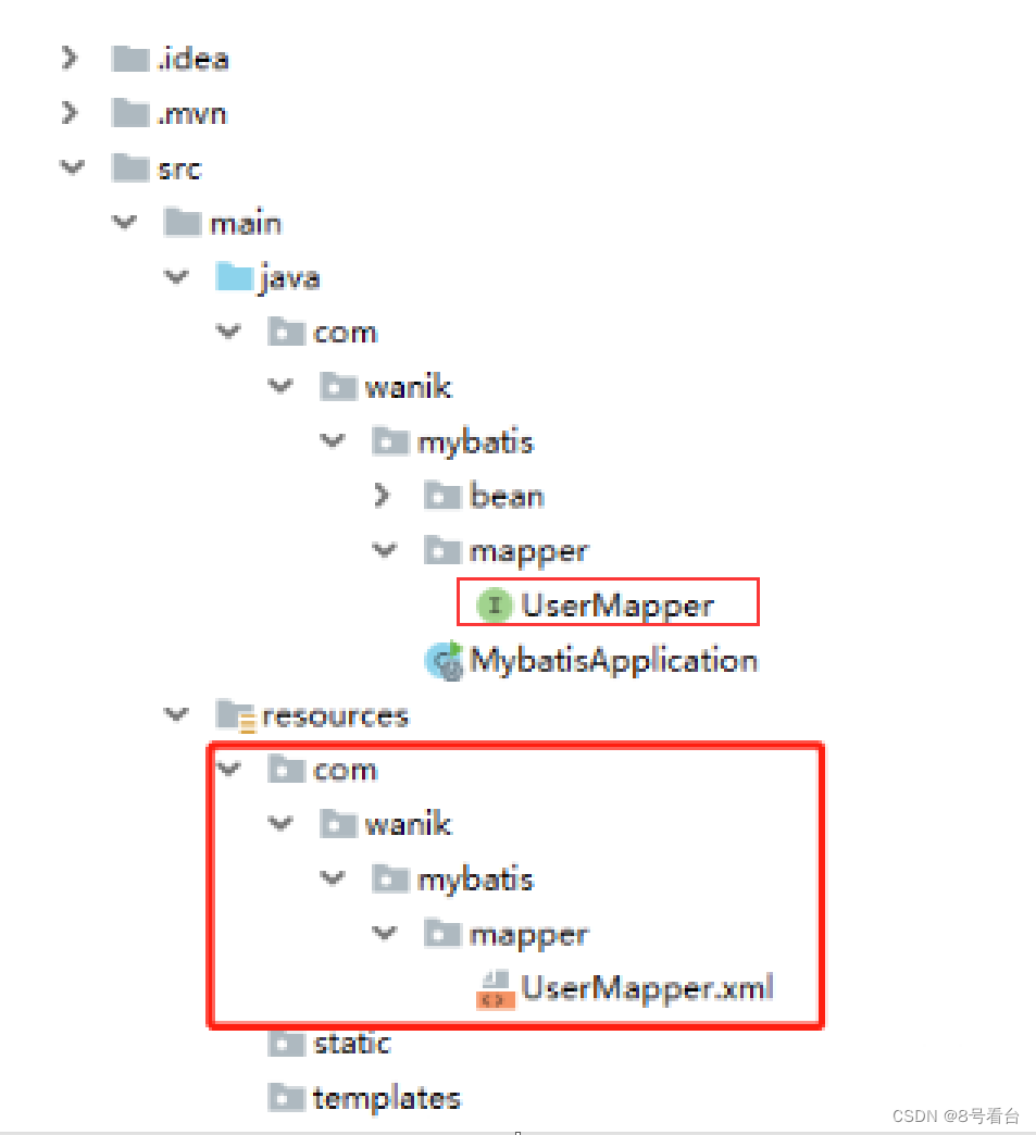 mybatis配置mapper-locations位置的多种方式,在这里插入图片描述,第2张