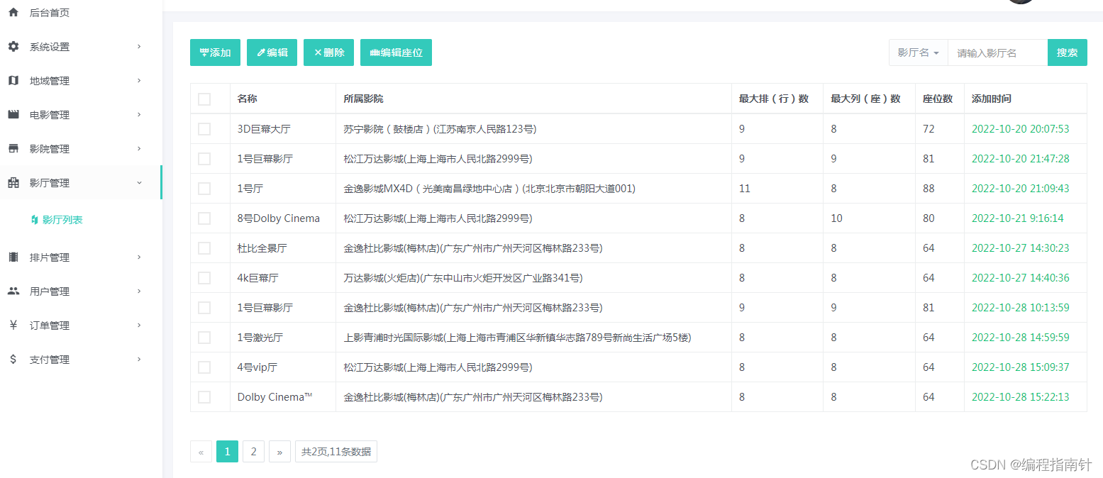 基于SpringBoot实现功能最全电影购票与信息资讯平台,第17张