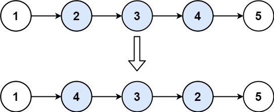 算法leetcode｜92. 反转链表 II（rust重拳出击）,第1张