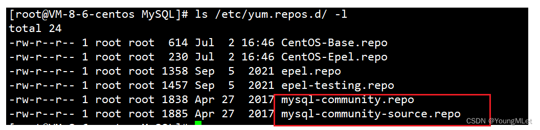 【MySQL】在 Centos7 环境下安装 MySQL,在这里插入图片描述,第21张