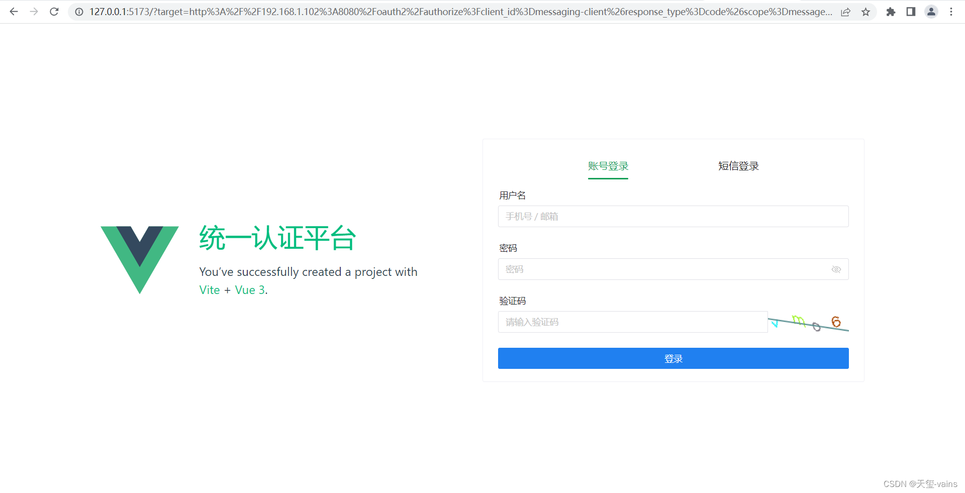 Spring Authorization Server入门 (十二) 实现授权码模式使用前后端分离的登录页面,未登录重定向至登录页面,第13张