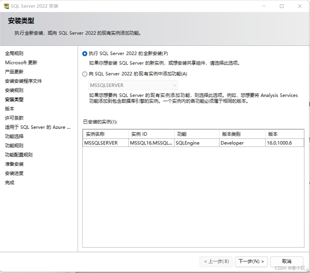 SQL server2022的详细安装流程以及简单使用,第11张
