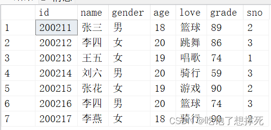 SQL Server数据库 -- 表的基础查询,第1张