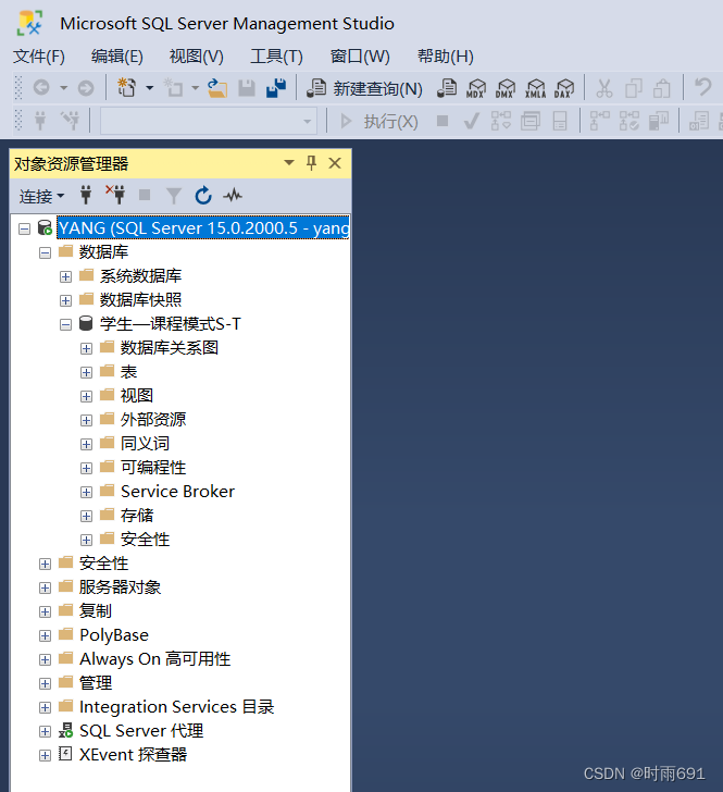 SQL Server详细使用教程(包含启动SQL server服务、建立数据库、建表的详细操作) 非常适合初学者,第19张