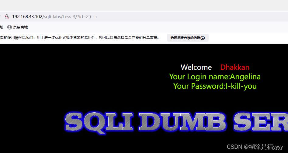 详细sqli-labs（1-65）通关讲解,第18张