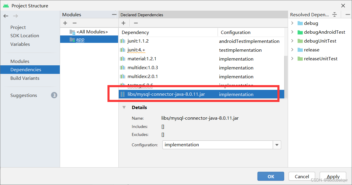 Android Studio连接MYSQL数据库,第15张
