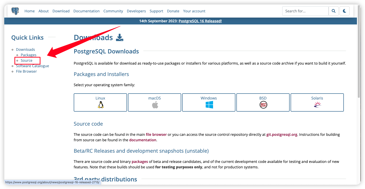 Centos7 源码编译安装 Postgresql 16.0,image.png,第2张