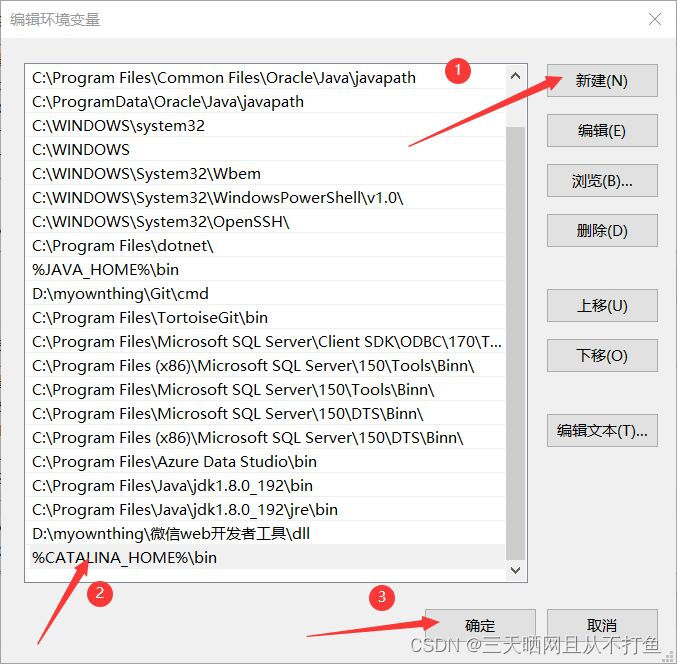 [ 亲测有效 ] Tomcat环境变量配置报错闪退：The CATALINA,在这里插入图片描述,第7张
