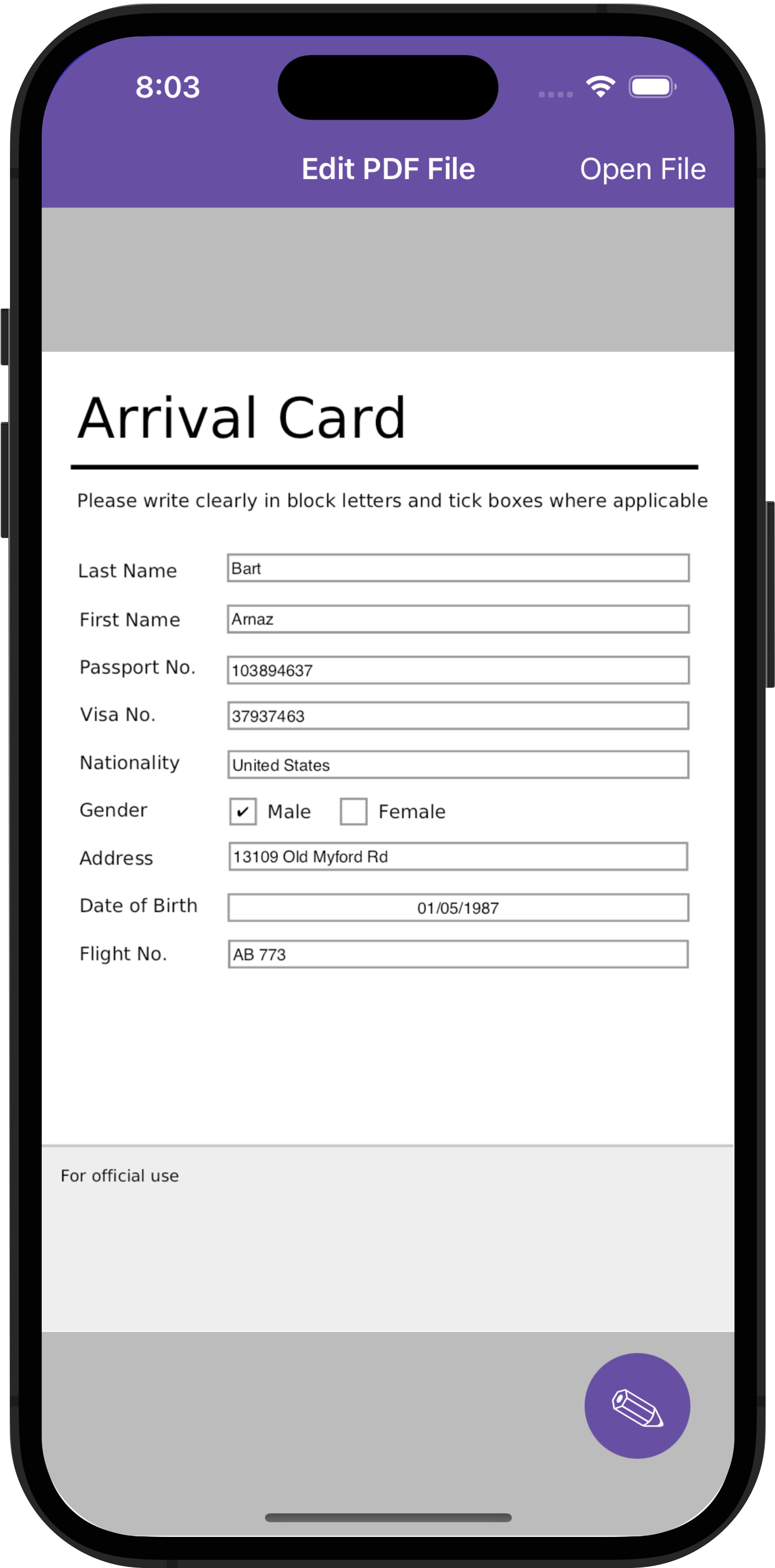 界面控件DevExpress中文教程 - 如何用Office File API组件填充PDF表单,第1张