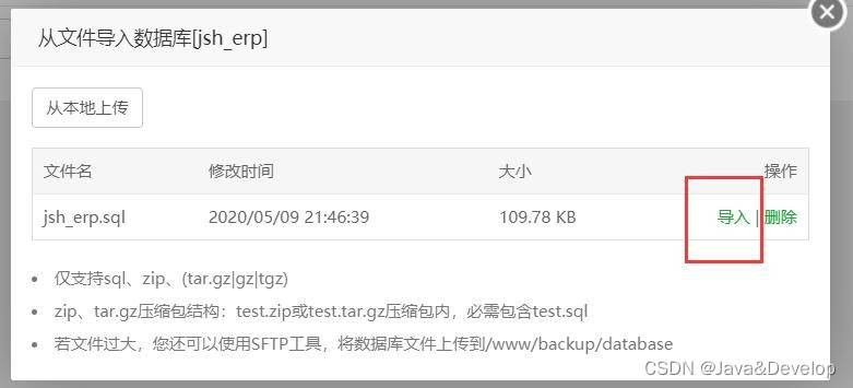 如何快速搭建自己的阿里云服务器（宝塔）并且部署springboot+vue项目（全网最全）,在这里插入图片描述,第41张
