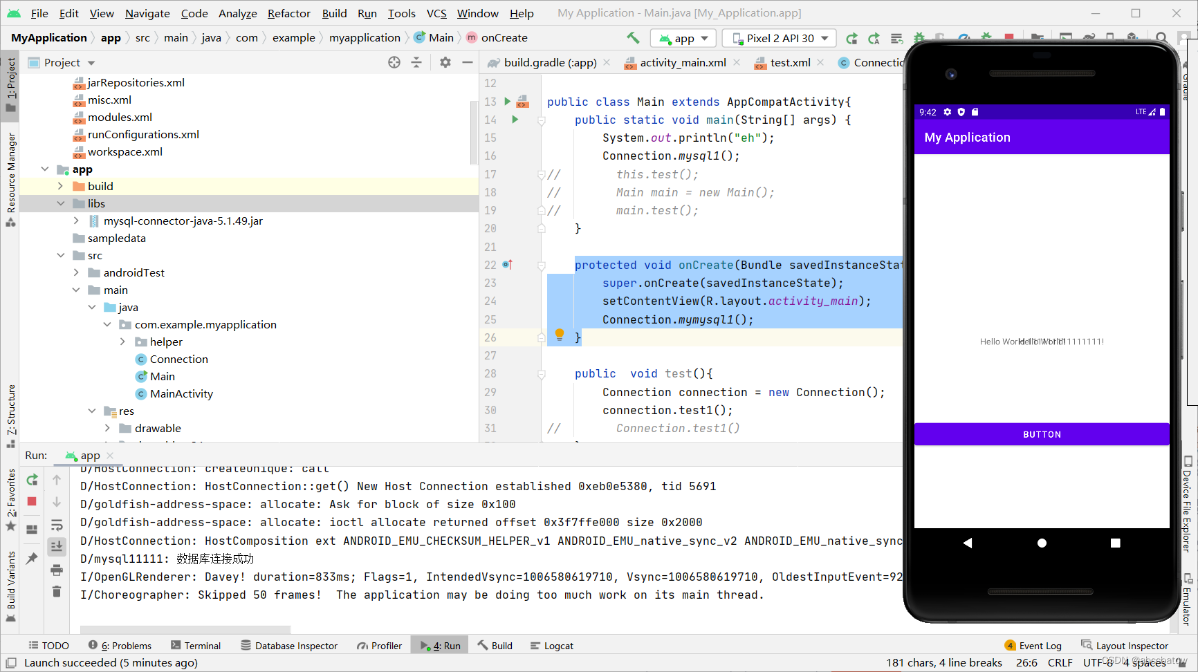Android Studio连接MYSQL数据库,第28张
