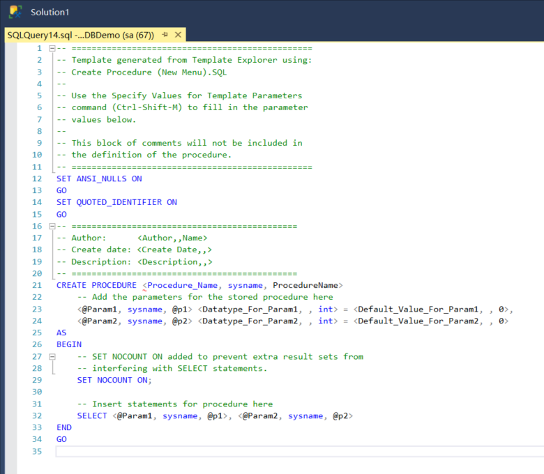SQL server 创建存储过程,在这里插入图片描述,第3张