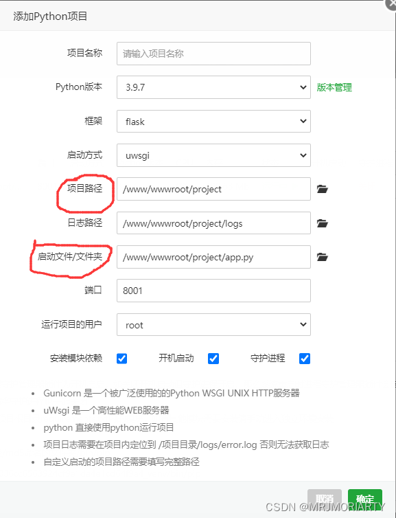 最简单最详细的宝塔部署flask教程,第17张