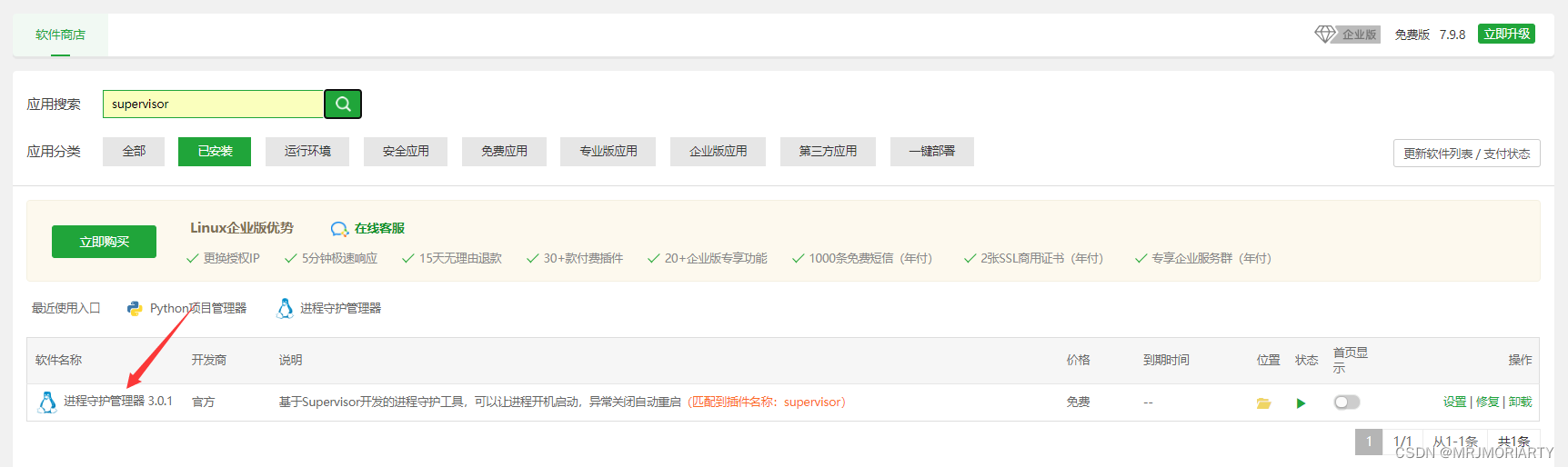 最简单最详细的宝塔部署flask教程,第15张