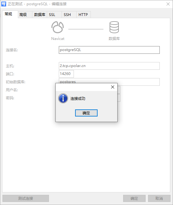 PostgreSQL 数据库实现公网远程连接,第8张