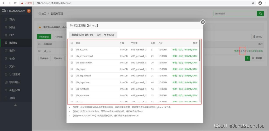 如何快速搭建自己的阿里云服务器（宝塔）并且部署springboot+vue项目（全网最全）,在这里插入图片描述,第42张