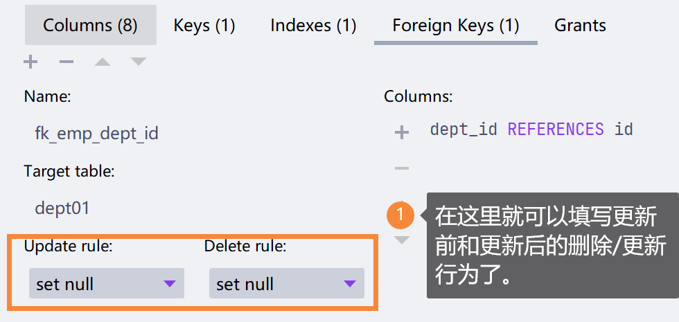 MySQL—约束：外键约束、语法（添加外键、删除外键）和删除更新行为（CASCADE、SET NULL和图形化界面删除更新）,image-20230402004327448,第27张