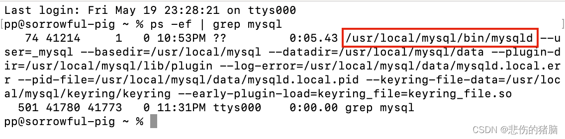 在MAC系统中使用mysql，出现mysql: command not found的情况,第7张