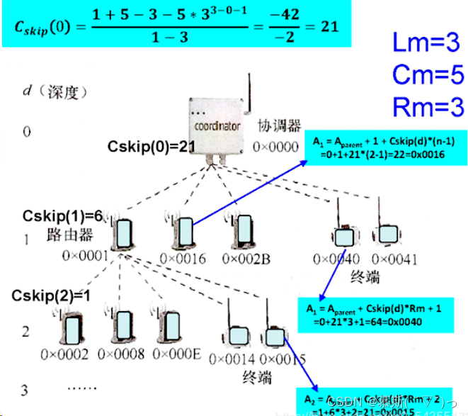 Zigbee—网络层地址分配机制,第11张