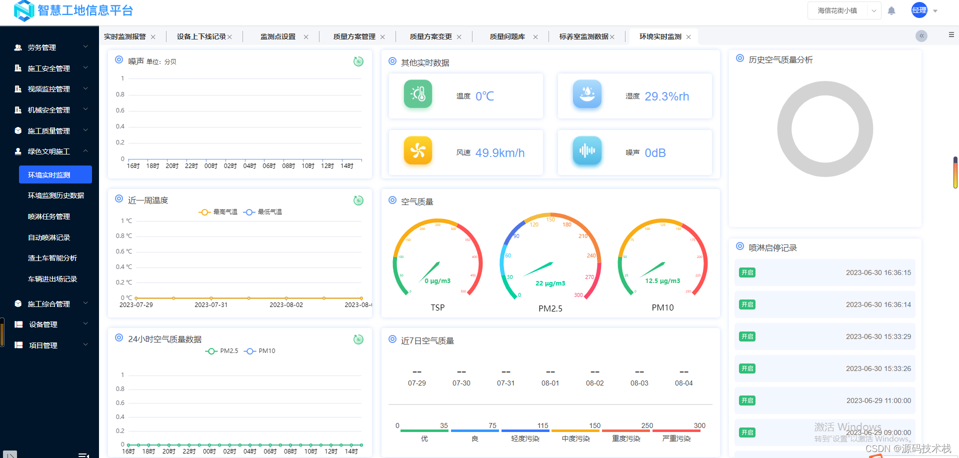 Springcloud可视化物联网智慧工地云SaaS平台源码 支持二开和私有化部署,第6张