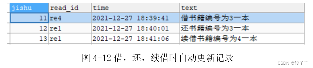 学校图书借阅管理系统(MySQL),在这里插入图片描述,第27张