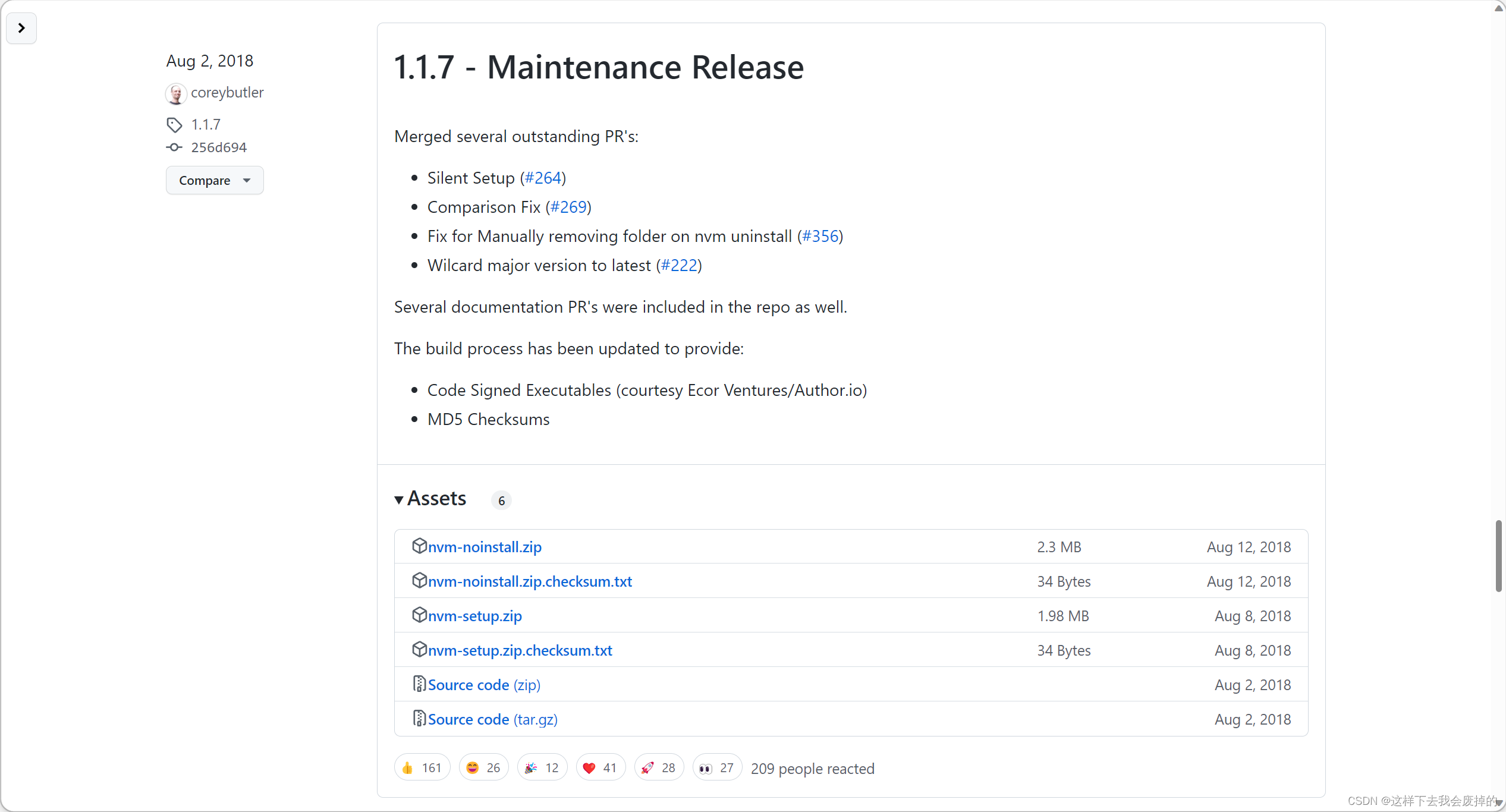 一步到位——Node版本管理神器nvm安装教程（2023最新）,nvm1.1.7版本下载,第5张