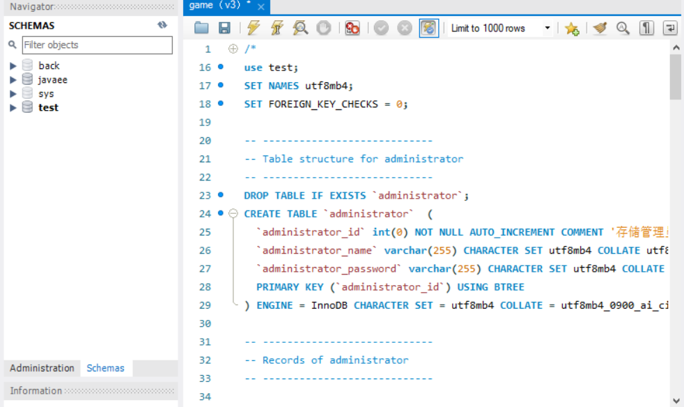 MySQL Workbench如何快速引入sql文件,在这里插入图片描述,第5张