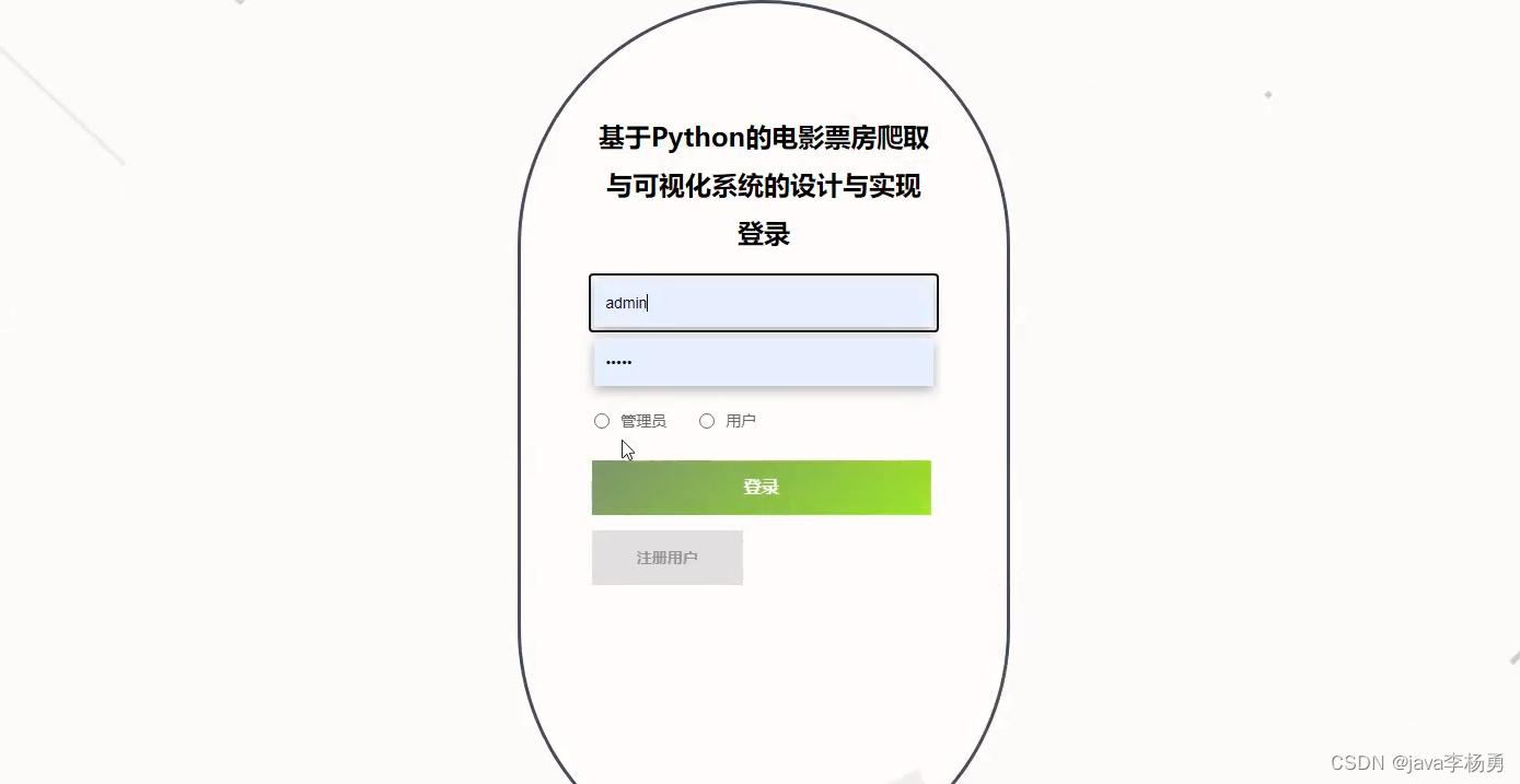 基于Python的电影票房爬取与可视化系统的设计与实现,第4张