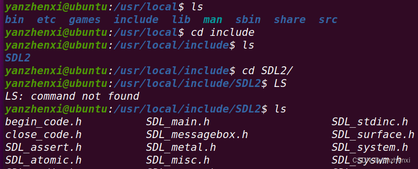Ubuntu下安装SDL,第8张