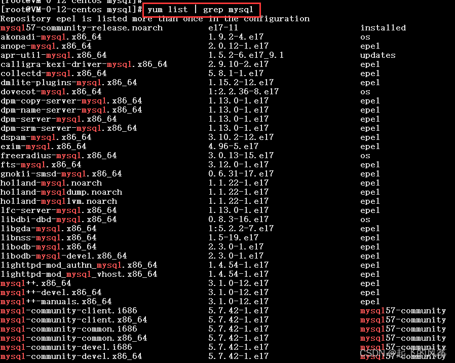 【MYSQL】—— MySQL 在 Centos 7环境安装,第13张
