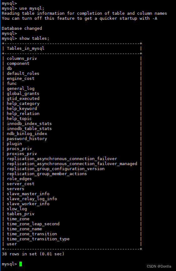 Ubuntu MySQL客户端功能介绍（mysql-client）mysql命令（mysql客户端命令）数据库导出、数据库导入,在这里插入图片描述,第3张