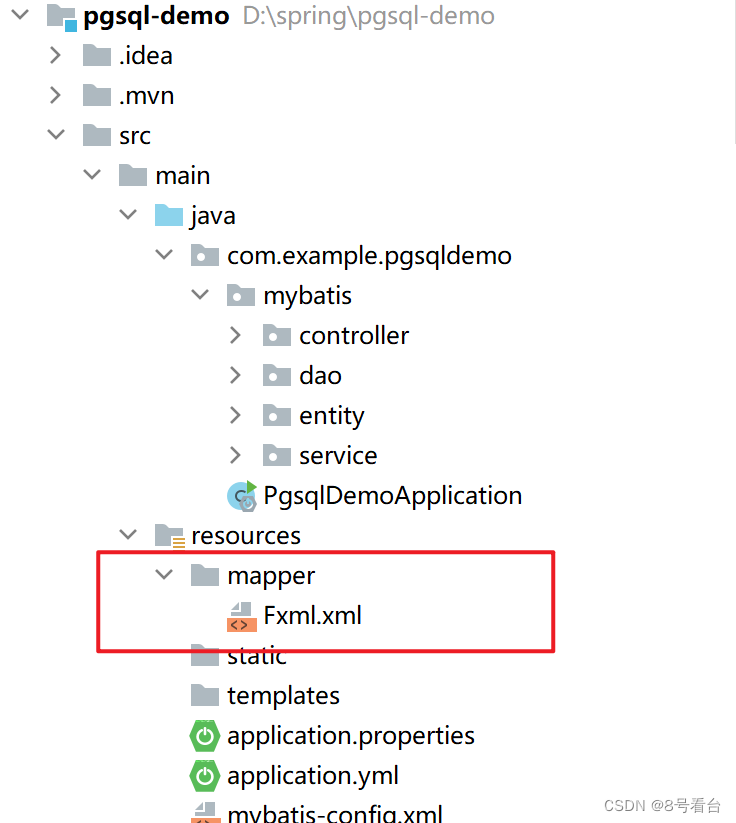 mybatis配置mapper-locations位置的多种方式,在这里插入图片描述,第3张