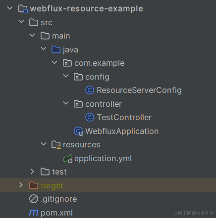 Spring Authorization Server入门 (十六) Spring Cloud Gateway对接认证服务,webflux-resource-example模块结构,第7张