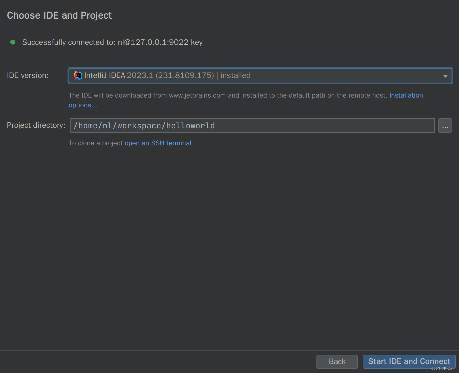 JetBrains Gateway IDEA远程开发,在这里插入图片描述,第3张