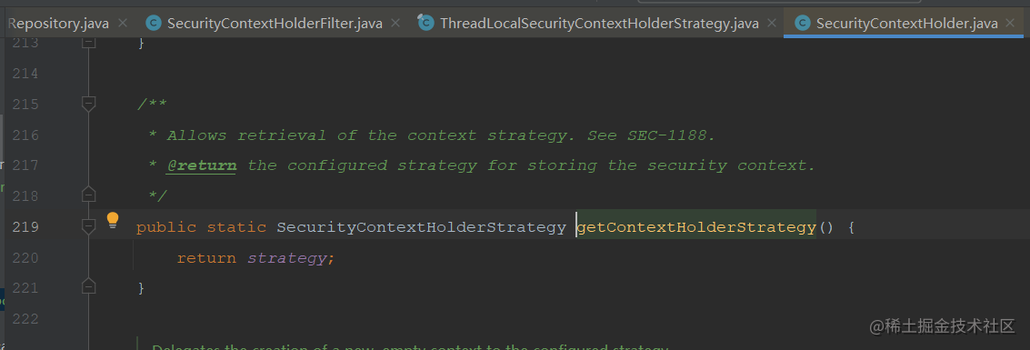 Spring Authorization Server入门 (十二) 实现授权码模式使用前后端分离的登录页面,SecurityContextHolder.getContextHolderStrategy()实现,第9张
