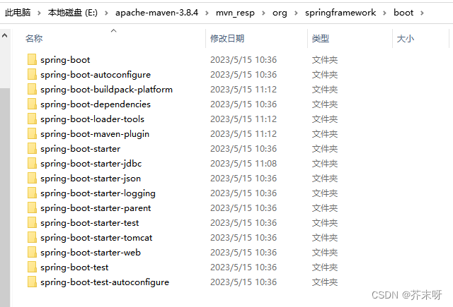 解决Plugin ‘org.springframework.boot:spring-boot-maven-plugin:‘ not found的问题,本地仓库文件夹,第6张