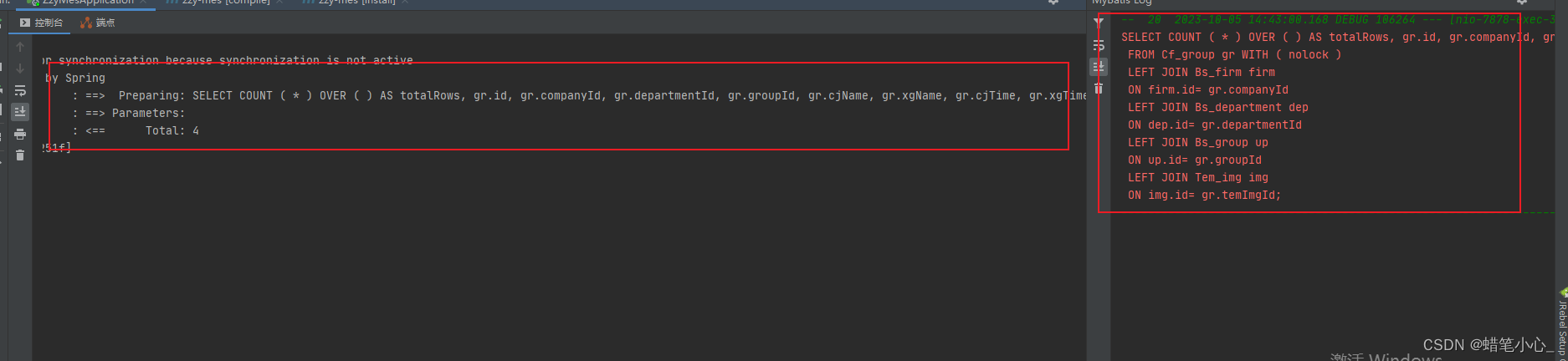 mybatis-plus控制台打印sql(mybatis-Log),第1张 mybatis-plus控制台打印sql(mybatis-Log),在这里插入图片描述,第1张