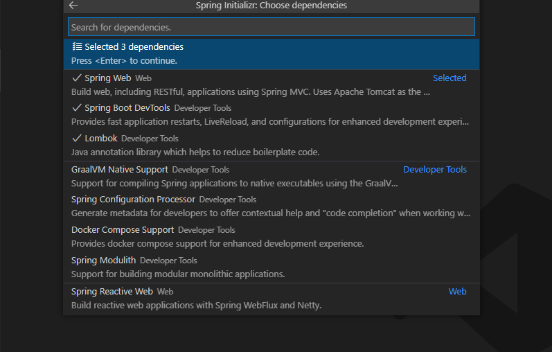 Visual Studio Code配置开发Maven项目、Spring Boot项目,在这里插入图片描述,第22张