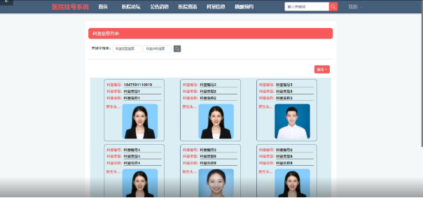 （附源码）springboot+mysql+ssm医院挂号系统的设计与实现毕业设计211633,第21张