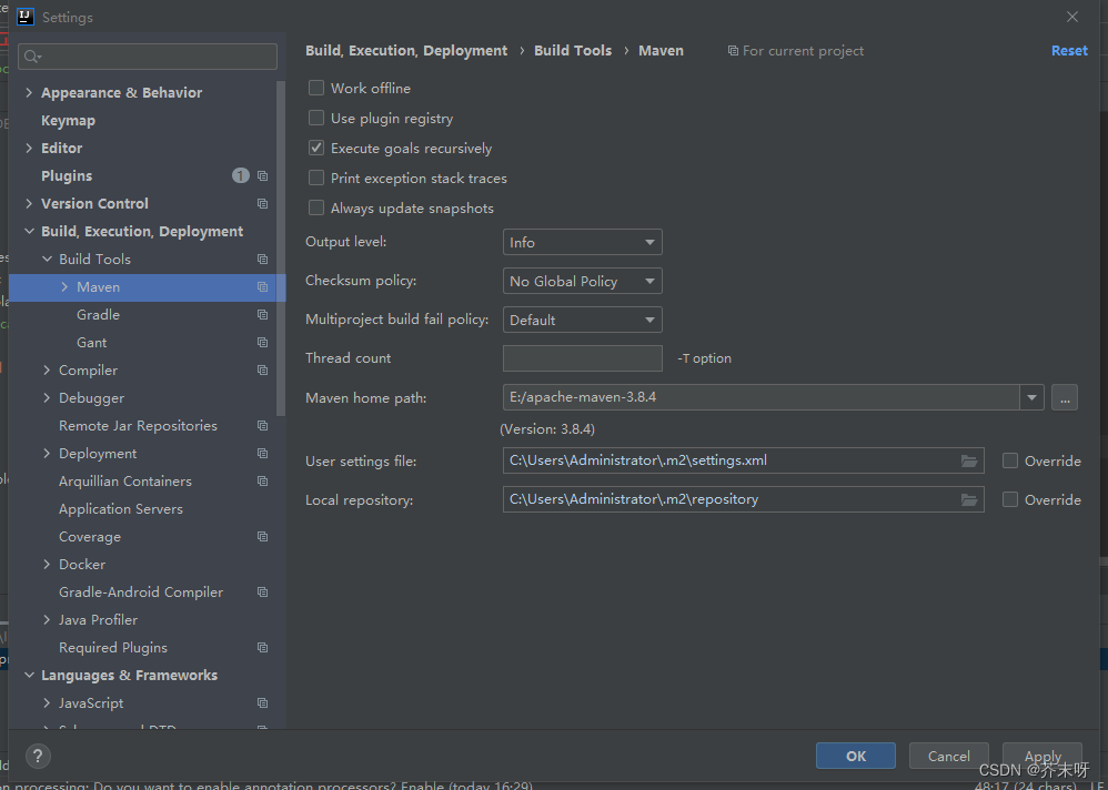 解决Plugin ‘org.springframework.boot:spring-boot-maven-plugin:‘ not found的问题,修改前IDEA使用的Maven,第3张
