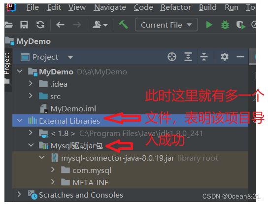 java中JDBC技术连接Mysql实现增删改查超级详细的教程,在这里插入图片描述,第8张