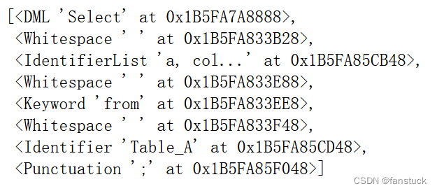 Python-sqlparse解析SQL工具库一文详解（一）,第8张