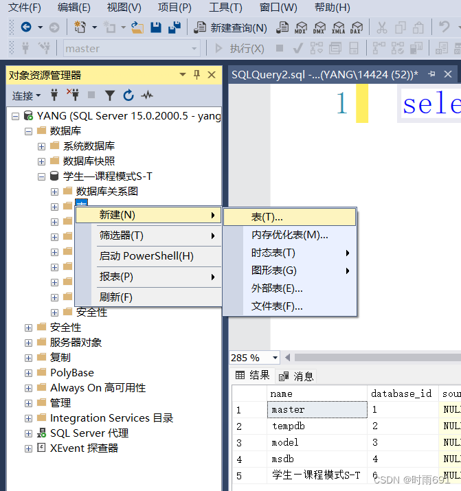 SQL Server详细使用教程(包含启动SQL server服务、建立数据库、建表的详细操作) 非常适合初学者,第25张