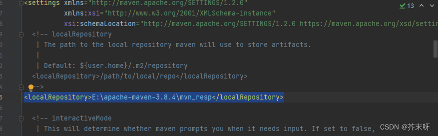解决Plugin ‘org.springframework.boot:spring-boot-maven-plugin:‘ not found的问题,settings.xml修改Maven本地仓库,第5张