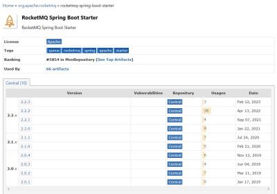 RocketMQ 学习教程——（二）SpringBoot 集成 RocketMQ