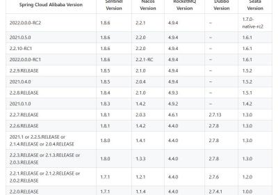 Spring Cloud Alibaba 最新版本（基于Spring Boot 3.1.0）整合完整使用及与各中间件集成